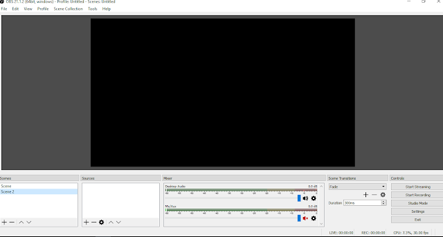 √ OBS Studio, Aplikasi Record PC Paling Ringan