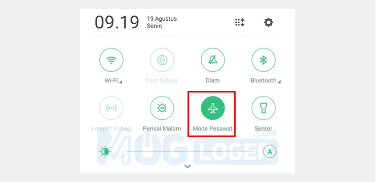 cara menonaktifkan whatsapp tanpa mematikan data