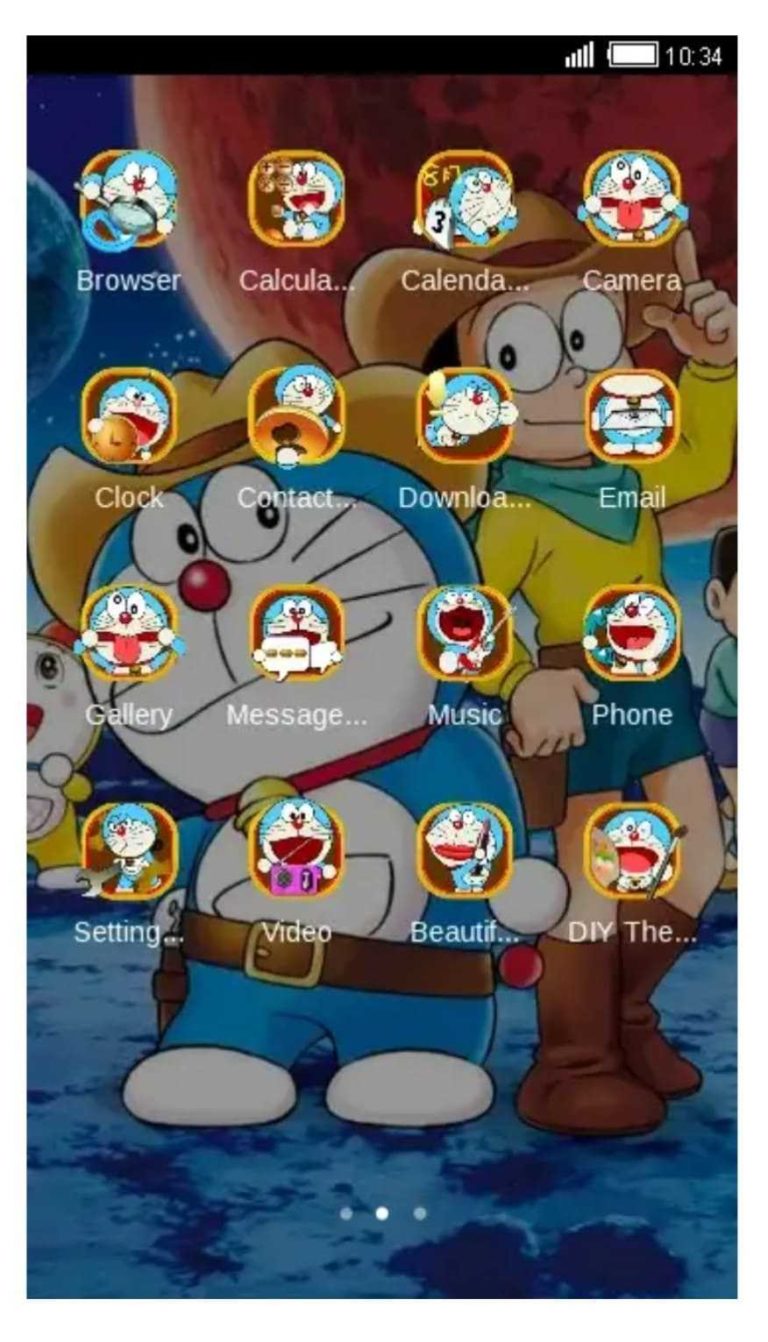 √ 13+ Download Tema Doraemon Untuk Semua HP [TEMBUS]