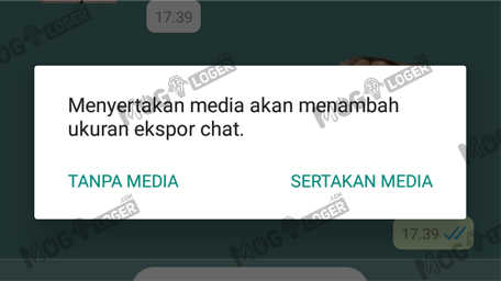 pilih opsi backup wa