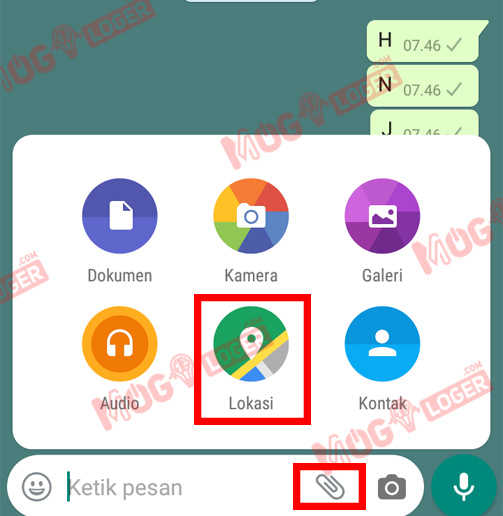 lokasi whatsapp